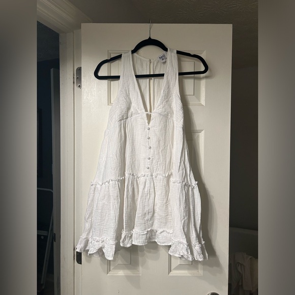 PRINCESS POLLY Lakeisha White Mini Dress - Picture 4 of 6